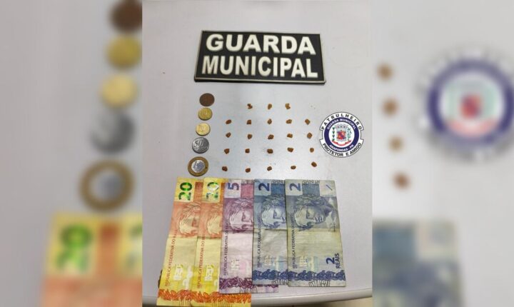 Homem é detido com 23 pedras de crack durante patrulhamento em Arapongas