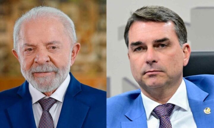 Pesquisa aponta Flávio Bolsonaro com 51% e Lula com 49% dos votos válidos em simulação de 2º turno