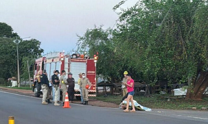 Adolescente de 13 anos morre atropelado por carreta enquanto andava de bicicleta em Jardim