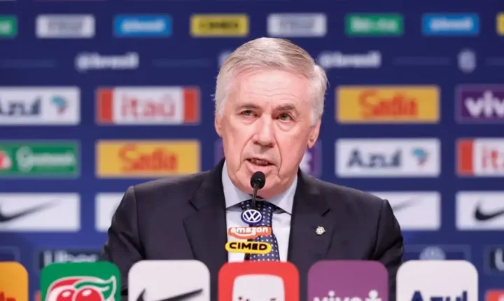 Ancelotti anuncia lista da seleção para amistosos contra Japão e Singapura