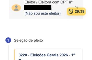 Site do TSE registra falta para quem votou e eleitores reclamam nas redes; tribunal vai atualizar status