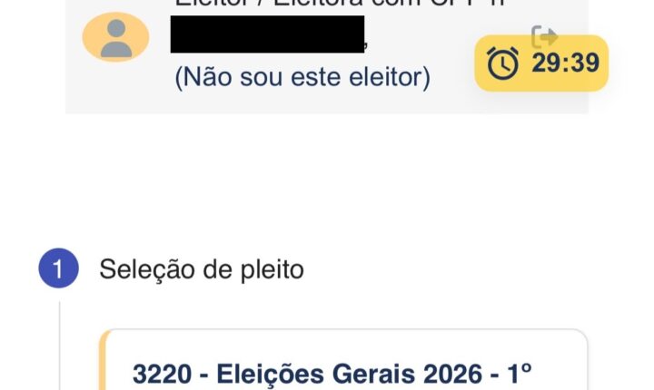 Site do TSE registra falta para quem votou e eleitores reclamam nas redes; tribunal vai atualizar status