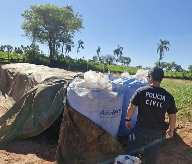 Carga de 20 toneladas furtada de empresa de celulose em MS é localizada em SP