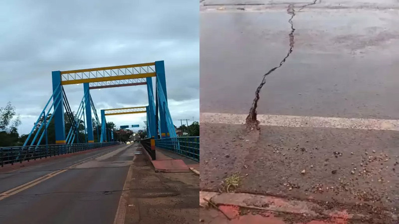 DNIT monitora ponte na BR-376 em Fátima do Sul após relato de rachadura