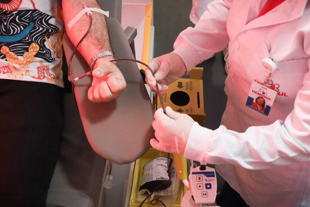 Em homenagem a quem partiu, campanha incentiva doação de sangue em cemitério