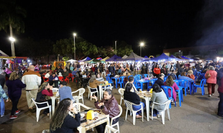 Feira Sabores no Parque comemora um ano em Dourados com atrações nesta sexta-feira