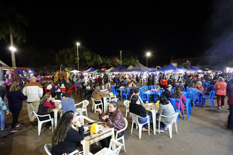 Feira Sabores no Parque comemora um ano em Dourados com atrações nesta sexta-feira