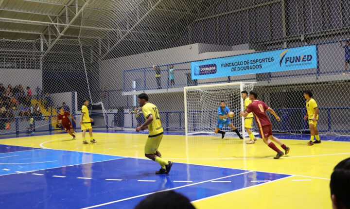Finais do futsal definem campeões dos Jogos da Juventude nesta sexta em Dourados