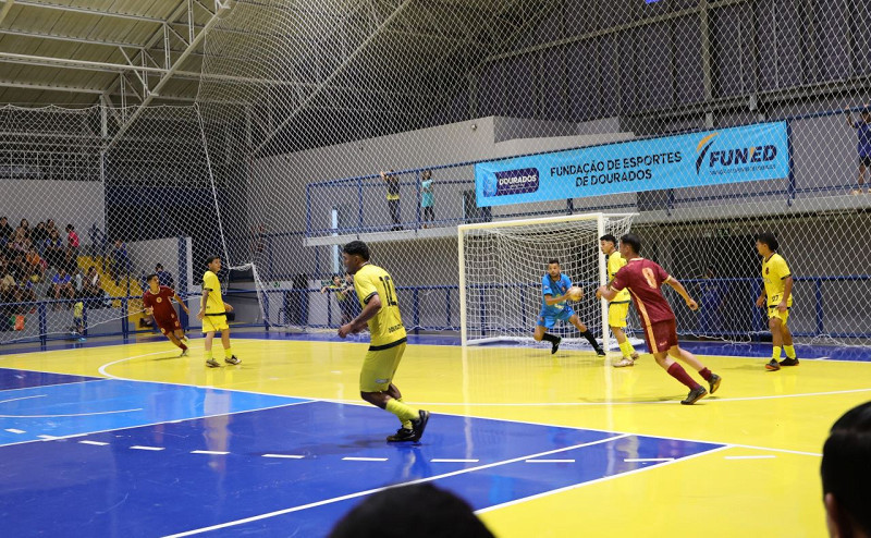 Finais do futsal definem campeões dos Jogos da Juventude nesta sexta em Dourados