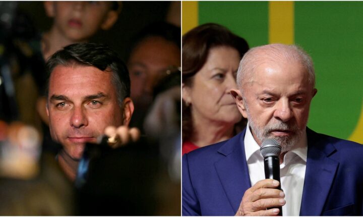 As cidades de São Paulo onde Flávio Bolsonaro venceu e onde Lula ficou na frente no 1º turno de 2026