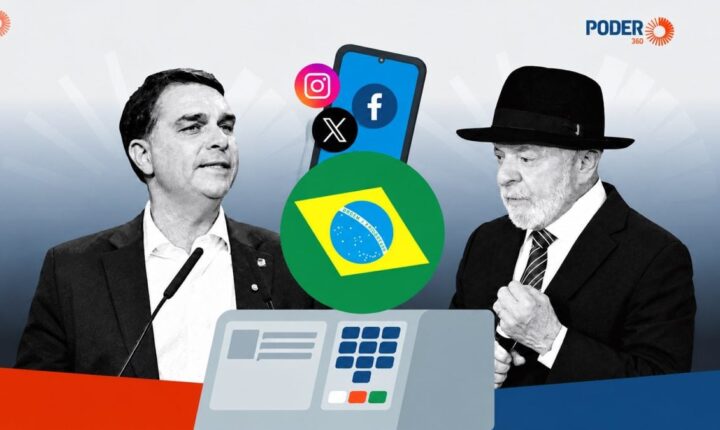 Flávio ganha 3 vezes mais seguidores que Lula depois do 1º turno