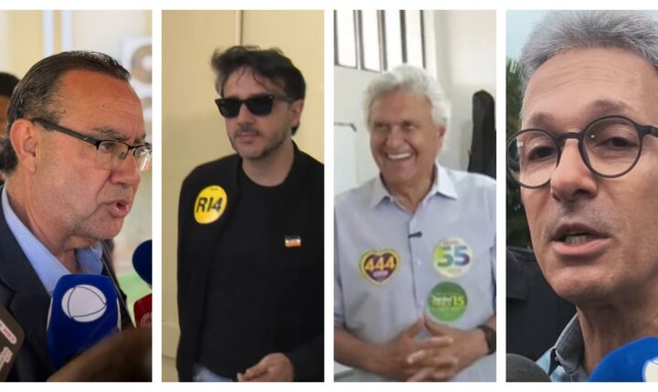 Cury, Renan, Caiado e Zema falam sobre apoio no 2º turno da eleição presidencial