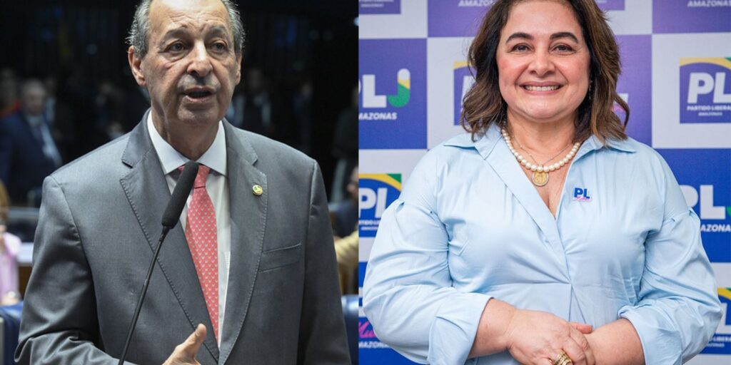 Omar Aziz e Professores Maria do Carmo disputam o segundo turno para o governo do Amazonas