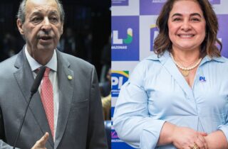 Omar Aziz e Professores Maria do Carmo disputam o segundo turno para o governo do Amazonas