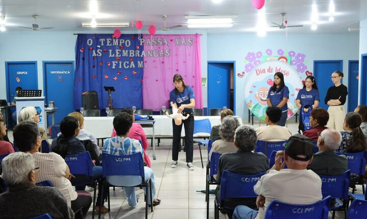 Idosos de Dourados concluem capacitação em primeiros socorros voltada para emergências