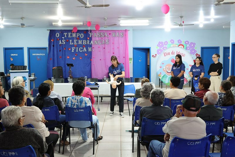 Idosos de Dourados concluem capacitação em primeiros socorros voltada para emergências