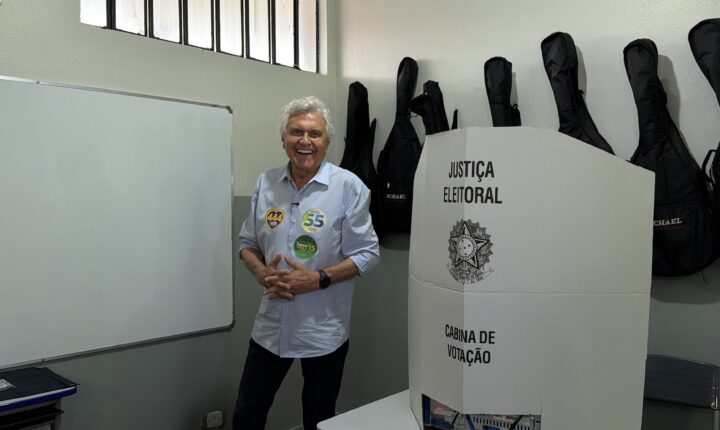 Com 2,2%, Caiado tem 5 vezes mais votos para presidente em 2026 do que em 1989