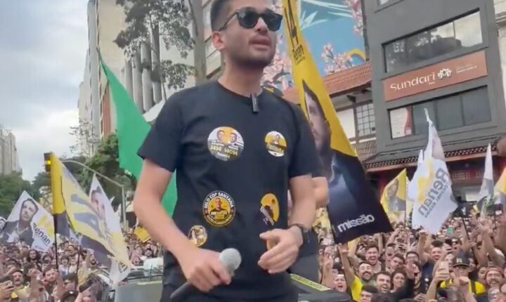 Kim Kataguiri diz que renunciará se Renan tiver menos de 3%