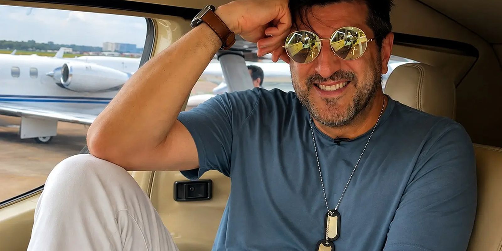 Morre o piloto e youtuber Lito Sousa, aos 59 anos, vítima de doença neurológica rara