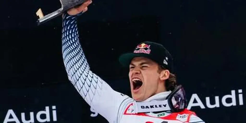 Lucas Pinheiro conquista ouro no slalom gigante na abertura da temporada na Áustria