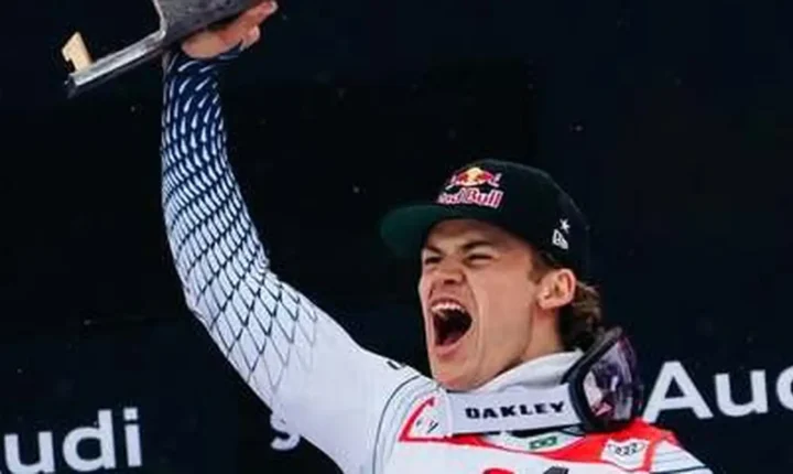 Lucas Pinheiro conquista ouro no slalom gigante na abertura da temporada na Áustria