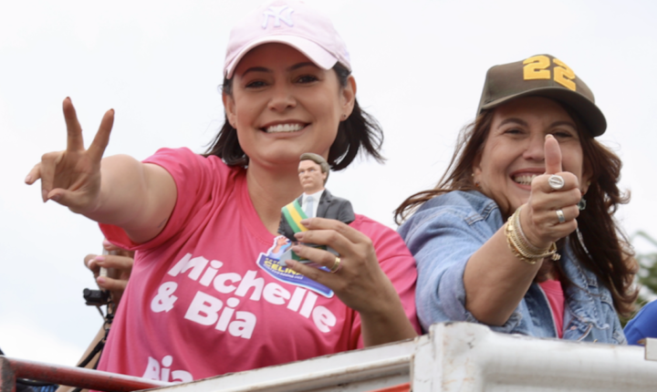 Michelle e Bia Kicis são eleitas ao Senado pelo Distrito Federal