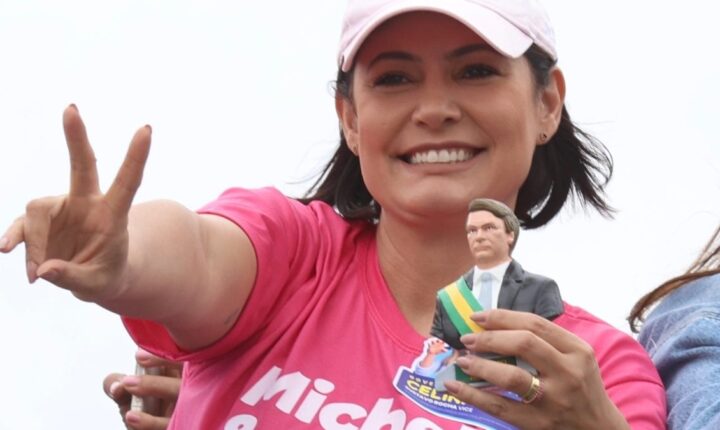 Michelle diz que eleição é sobre “injustiçados do 8 de Janeiro”