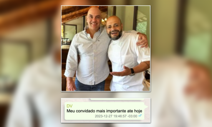 Almoço de Vorcaro para Moraes teve caviar, trufa e wagyu; veja fotos