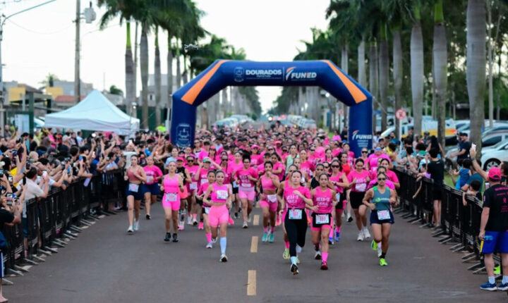 Segunda edição da corrida “Mexa-se por Elas” reúne 500 participantes em Dourados