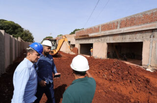 Construção do novo CAPS AD III em Dourados atinge 65% de execução
