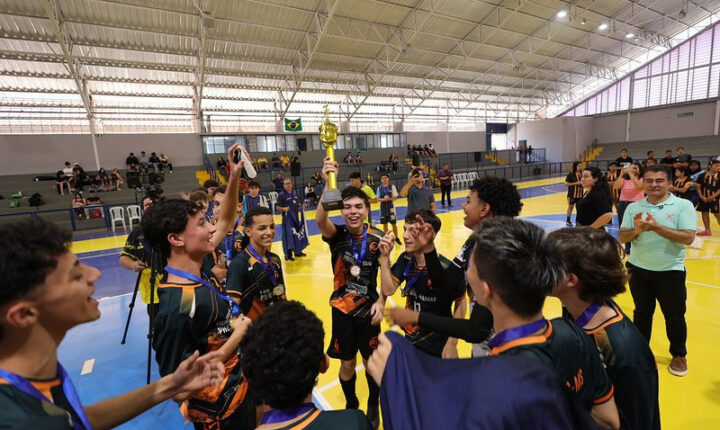 Ramona e Presidente Vargas garantem títulos do futsal nos Jogos da Juventude de Dourados