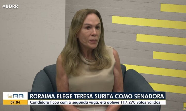 Senadora eleita por Roraima, Teresa Surita quer combater crise na saúde: ‘não é falta de recurso’