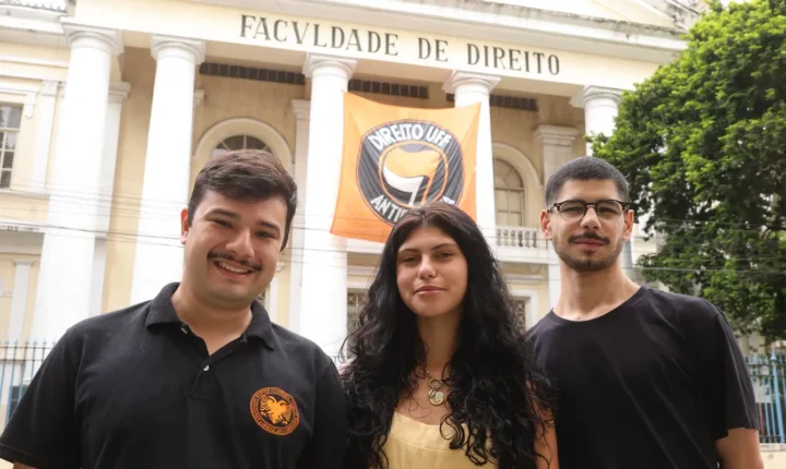 Protesto estudantil na UFF em Niterói marcou início de mobilização nacional
