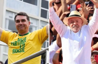 Em MS, Flávio Bolsonaro tem 51,9% dos votos válidos e Lula aparece com 34,8%